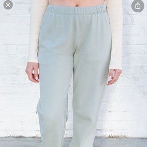 Brandy melville sea foam green Rosa sweatpants